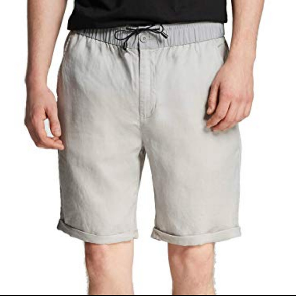 Mossimo Supply Co. Shorts Mossimo Target Mens Linen Light Gray Shorts